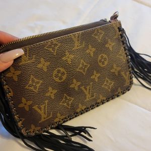 Louis Vuitton vintage bag with fringe